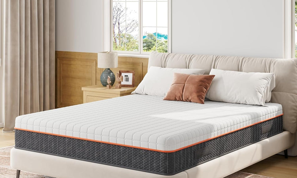 Vesgantti Matratze 140x200 cm Ergonomischer Kaltschaummatratze 7-Zonen Höhe 18cm Mittelfest Öko-Tex Zertifiziert mit Atmungsaktiver Bezug