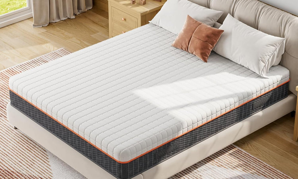 Vesgantti Matratze 140x200 cm Ergonomischer Kaltschaummatratze 7-Zonen Höhe 18cm Mittelfest Öko-Tex Zertifiziert mit Atmungsaktiver Bezug
