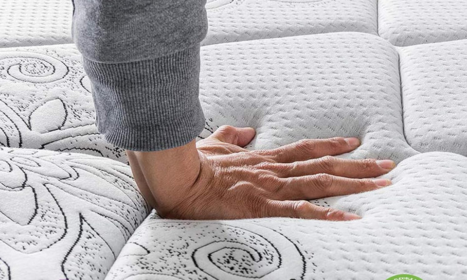 Vesgantti Matratze 26cm höhe 140x200cm H4 Orthopädische 7-Zonen Taschenfederkernmatratze Mittelfest Kaltschaummatratze Öko-Tex Zertifiziert Pillow-top Matratzen für Kinder & Erwachsene