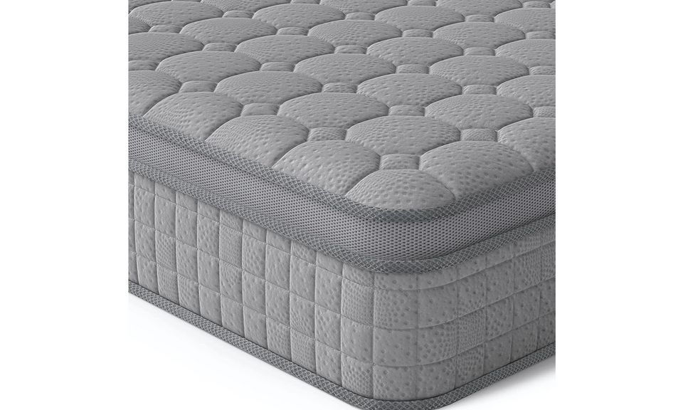 Vesgantti Matratze Original,H3 ,30cm Weiß und Grau