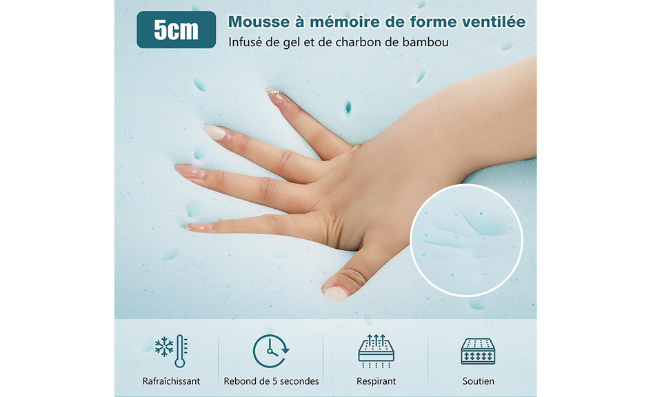 Vesgantti Matratzentopper 5CM