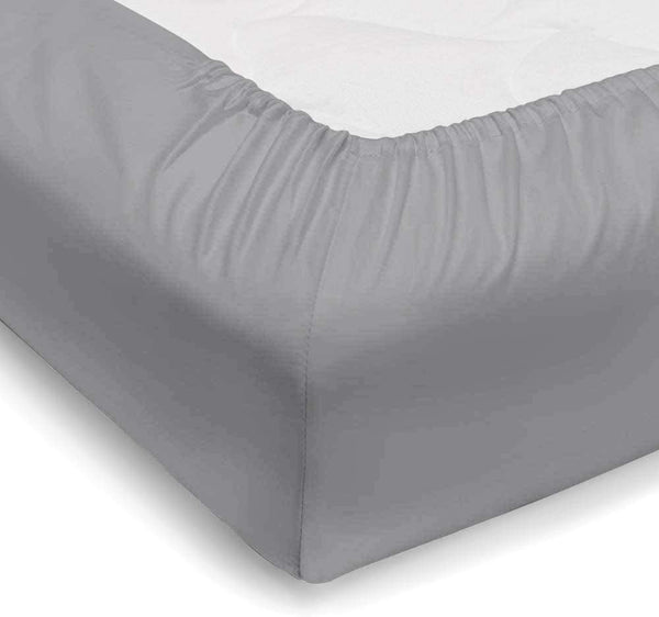 Vesgantti Spannbettlaken, Spannbettlaken aus 100 % reiner Baumwolle mit extra tiefem Design, Spannbettlaken mit Fadenzahl 250