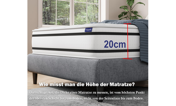 Vesgantti 20 cm Höhe Matratze H4