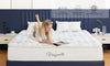 Vesgantti Matratze 26cm höhe 140x200cm H4 Orthopädische 7-Zonen Taschenfederkernmatratze Mittelfest Kaltschaummatratze Öko-Tex Zertifiziert Pillow-top Matratzen für Kinder & Erwachsene