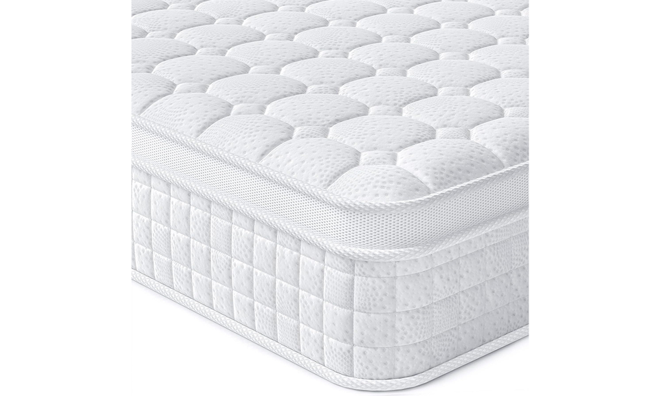 Vesgantti Matratze Original,H3 ,30cm Weiß und Grau