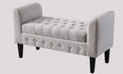 Tufted Top Storage Bench 